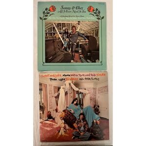 Sonny & Cher Vinyl Lot All I Ever Need Is You Mama‎ Was a Rock & Roll Singer